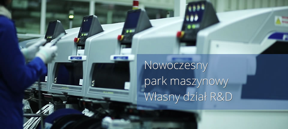 Nowoczesny park maszynowy